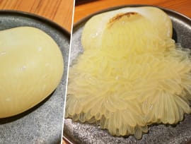 Japanese restaurant in Singapore serves trypophobia-inducing raw octopus eggs