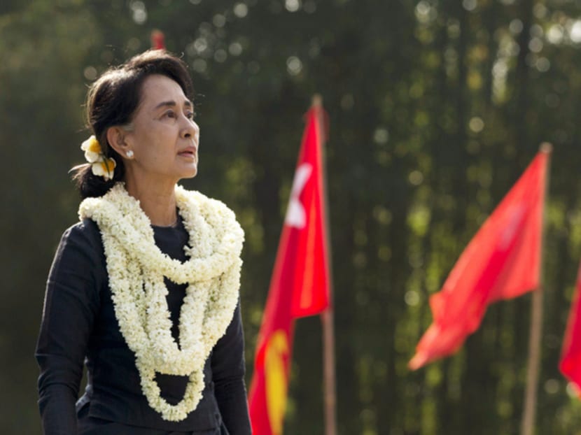 Myanmar opposition leader Aung San Suu Kyi. Photo: AP