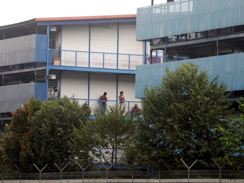 The S11 Dormitory in Punggol. Working under the guidelines of the National Environment Agency, the manpower ministry said that the dormitories have increased the frequency of refuse removal from the premises to three times daily — up from once per day before. The S11 Dormitory in Punggol. Working under the guidelines of the National Environment Agency, the manpower ministry said that the dormitories have increased the frequency of refuse removal from the premises to three times daily — up from once per day before.