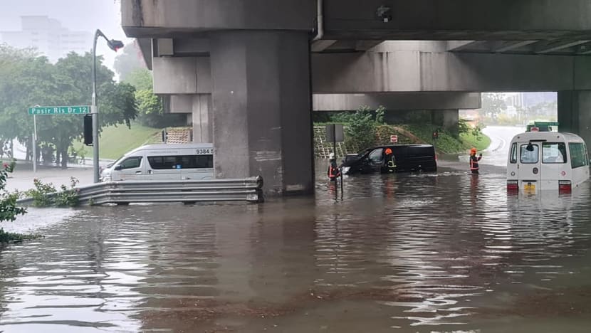 Flash Flood Singapore Pub