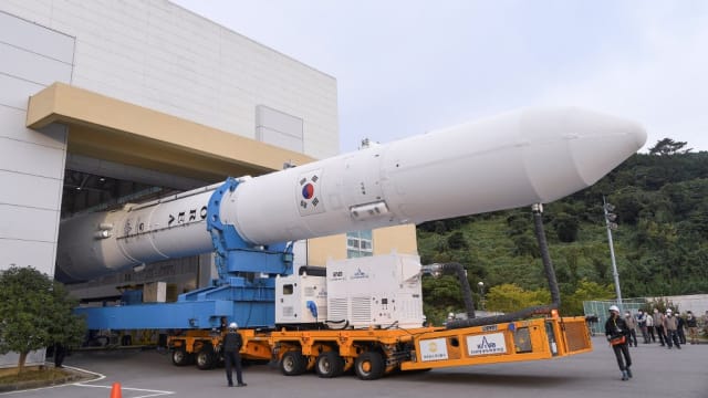 韩国自主研发的“世界号”运载火箭 发射计划告吹