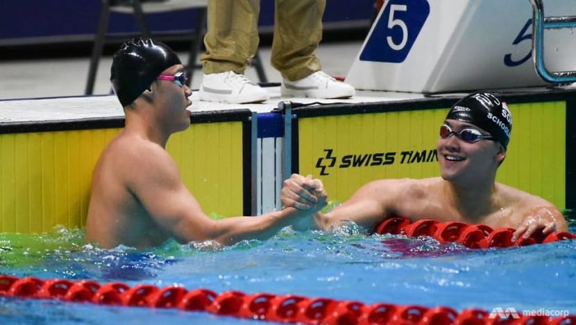 Swimming: Teong Tzen Wei stuns defending champion Joseph Schooling to win 50m butterfly at SEA Games