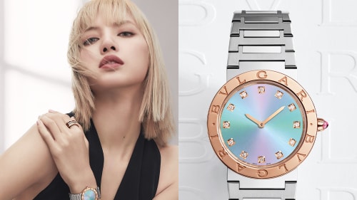 Lisa of Blackpink has designed a limited edition watch with Bvlgari