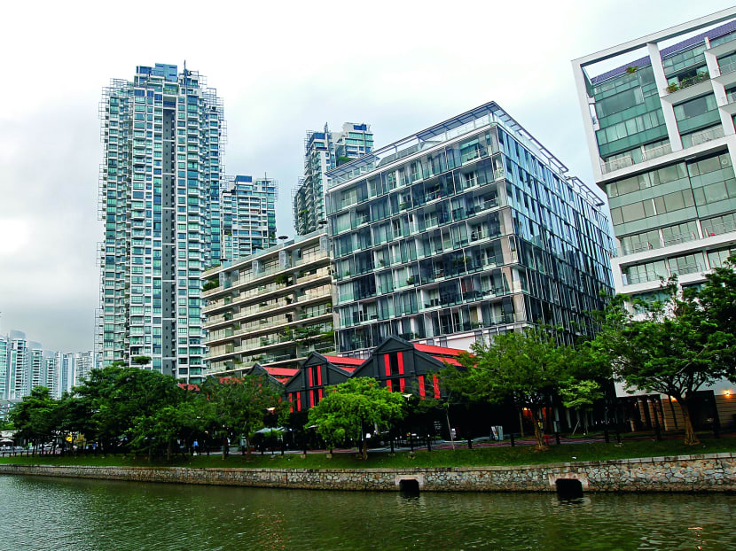 A view of private homes in Singapore. TODAY file photo