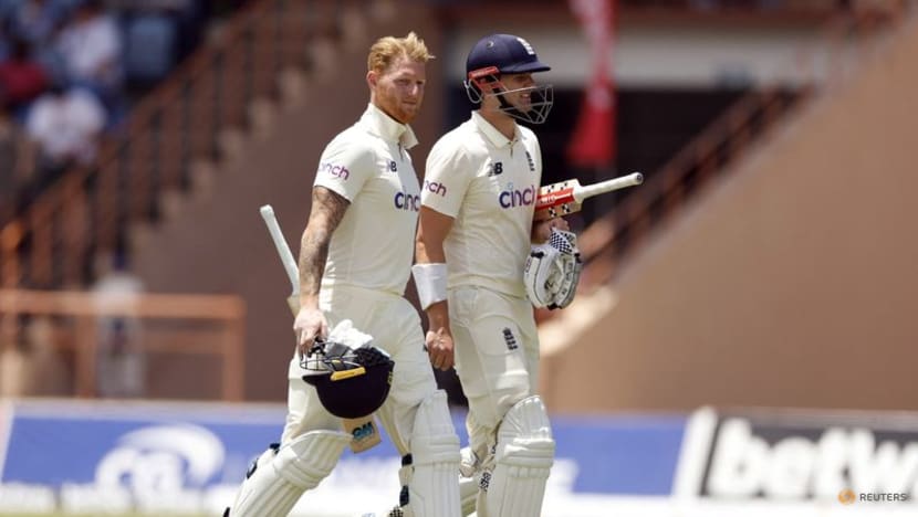 Root out for duck as England reach 46 for three at lunch against West Indies