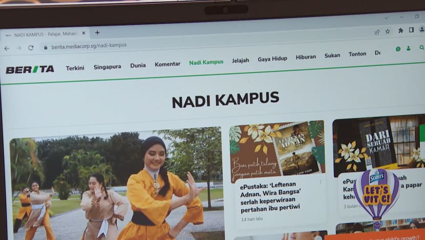 Wadah baru BERITAmediacorp buka ruang belia kongsi cetusan karya, sumbang pendapat & timba ilmu Wadah baru BERITAmediacorp buka ruang belia kongsi cetusan karya, sumbang pendapat & timba ilmu