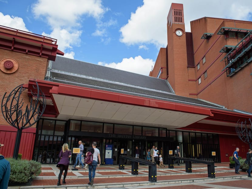 The British Library in London. Photo: AFP
