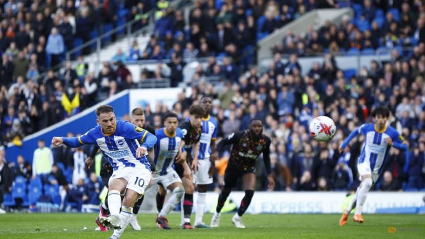 Late penalty earns Brighton point in thrilling 3-3 draw with Brentford