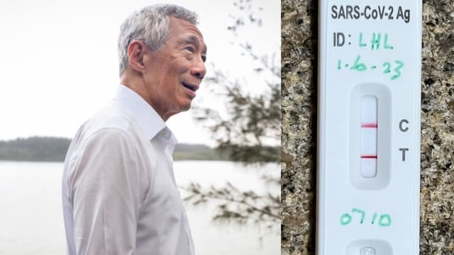 两周内第二度 李显龙总理冠病检测再呈阳