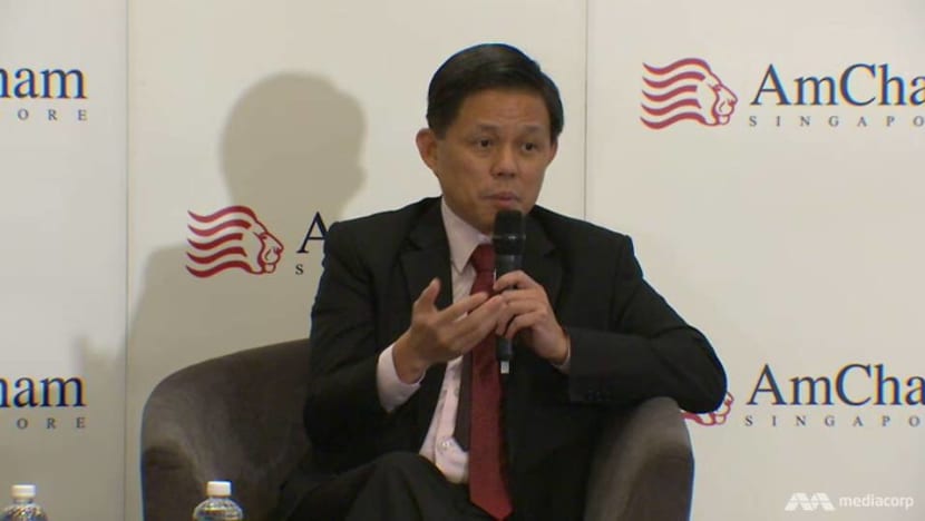 American businesses have 'tremendous responsibility' in shaping US trade policies: Chan Chun Sing American businesses have 'tremendous responsibility' in shaping US trade policies: Chan Chun Sing