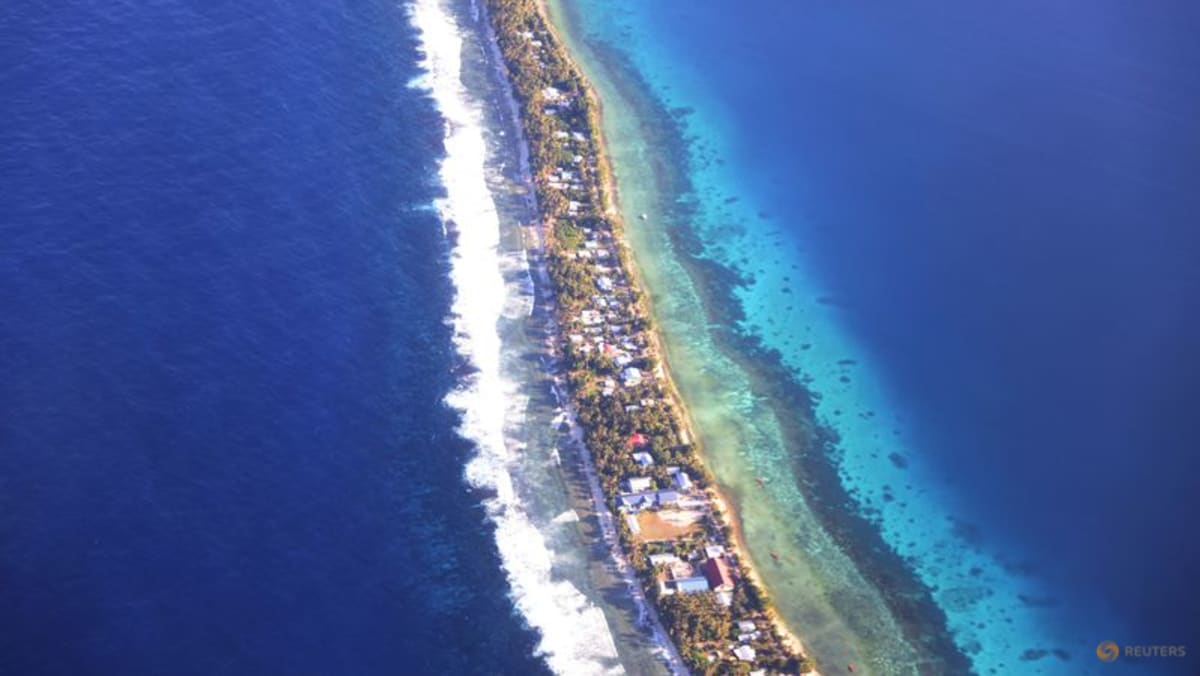 Sinking Tuvalu fights to keep maritime boundaries as sea levels rise