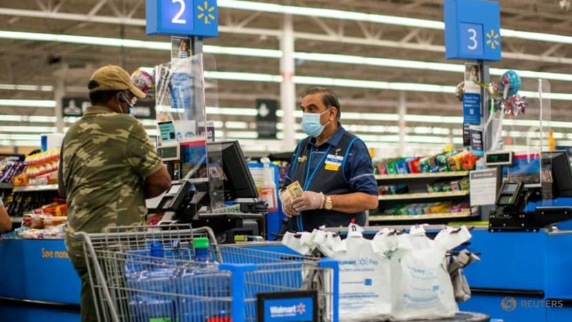 Walmart forecasts disappointing full-year sales as lockdowns ease; shares fall