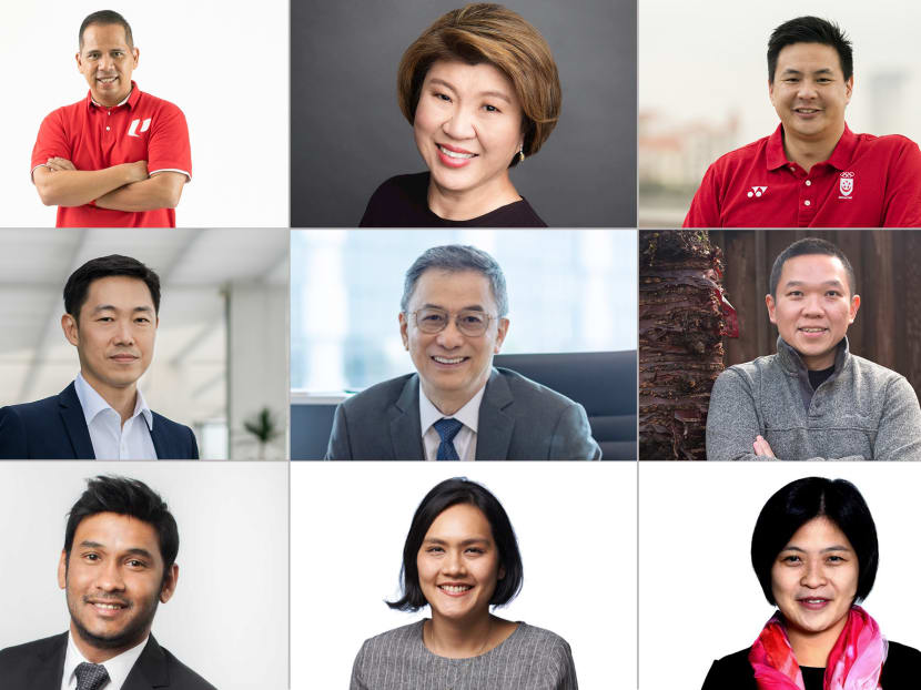 The nine newly chosen Nominated Members of Parliament are (top row, from left) Mr Abdul Samad Abdul Wahab, Ms Janet Ang Guat Har, Mr Mark Chay Jung Jun, (middle row, from left) Mr Cheng Hsing Yao, Professor Hoon Hian Teck, Professor Koh Lian Pin, (bottom row, from left) Mr Joshua Thomas Raj, Dr Shahira Abdullah and Dr Tan Yia Swam. The nine newly chosen Nominated Members of Parliament are (top row, from left) Mr Abdul Samad Abdul Wahab, Ms Janet Ang Guat Har, Mr Mark Chay Jung Jun, (middle row, from left) Mr Cheng Hsing Yao, Professor Hoon Hian Teck, Professor Koh Lian Pin, (bottom row, from left) Mr Joshua Thomas Raj, Dr Shahira Abdullah and Dr Tan Yia Swam.