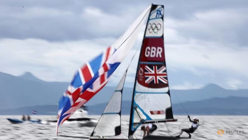 Olympics-Sailing-Britons claim two victories in opening skiff races Olympics-Sailing-Britons claim two victories in opening skiff races