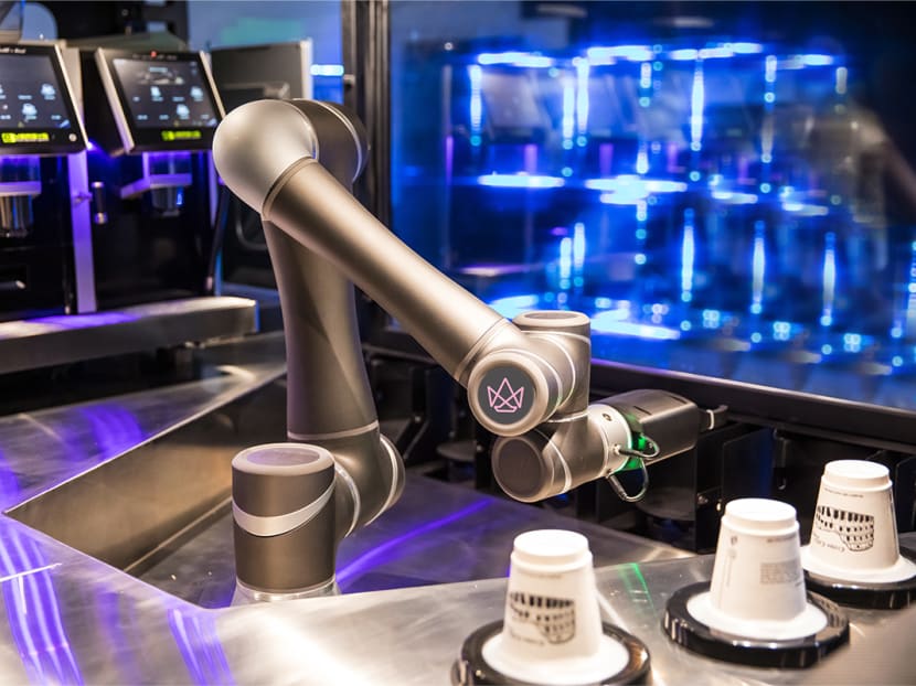 From cafe to tech start-up: The man who came up with a robot barista to solve manpower woes