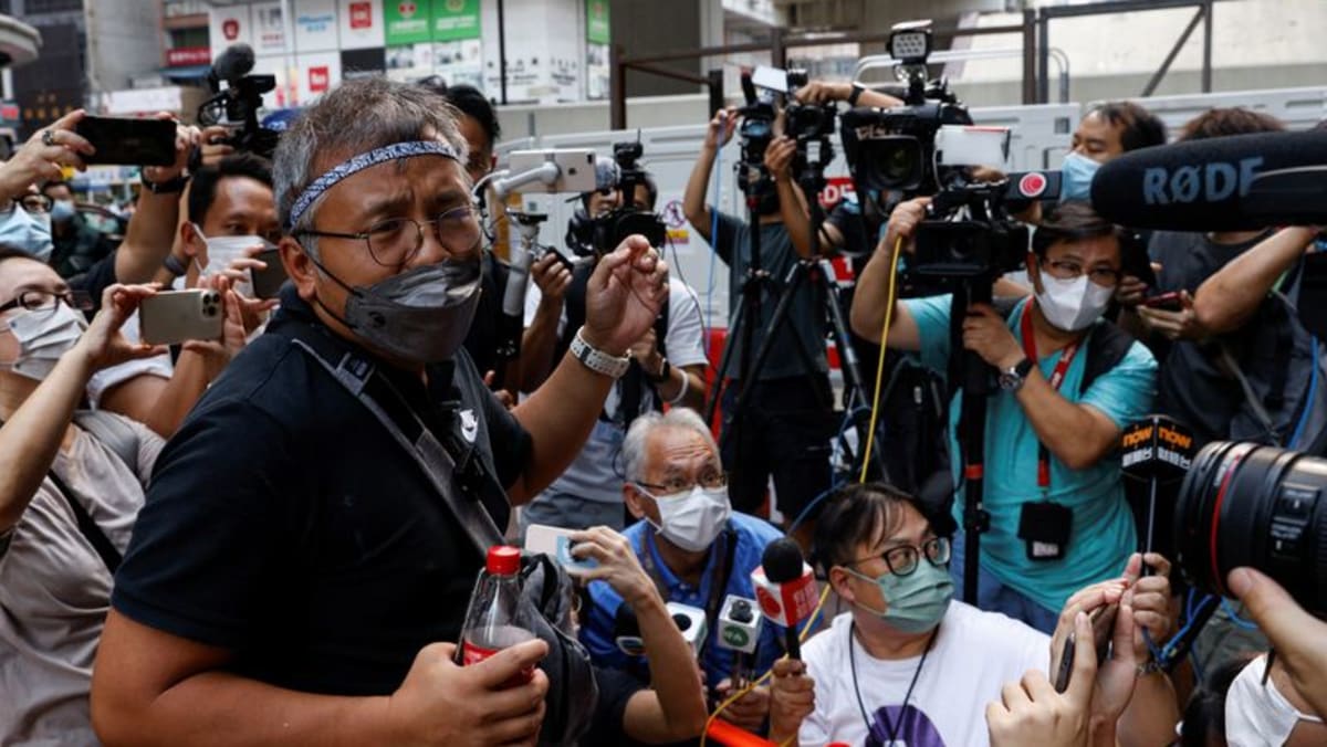 Head of Hong Kong journalists’ group sentenced to jail for obstructing police Head of Hong Kong journalists’ group sentenced to jail for obstructing police