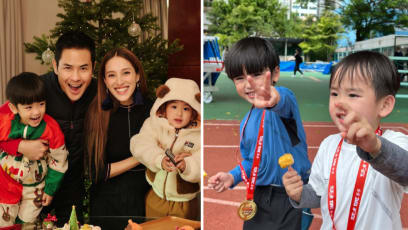 Kevin Cheng & Grace Chan's Two Sons Reportedly Attend Kindergarten Which Costs S$22.5K A Year For Each Child
