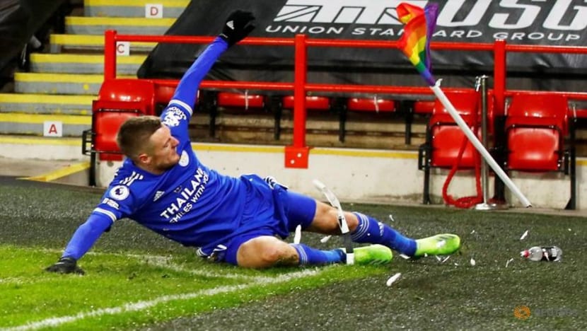 Football: Leicester's Vardy one of the best strikers in Europe, says Rodgers Football: Leicester's Vardy one of the best strikers in Europe, says Rodgers