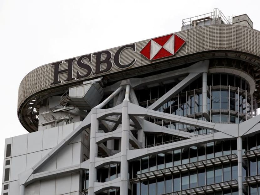 FILE PHOTO: A logo of HSBC is seen on its headquarters at the financial Central district in Hong Kong, China August 4, 2020. REUTERS/Tyrone Siu/File Photo FILE PHOTO: A logo of HSBC is seen on its headquarters at the financial Central district in Hong Kong, China August 4, 2020. REUTERS/Tyrone Siu/File Photo