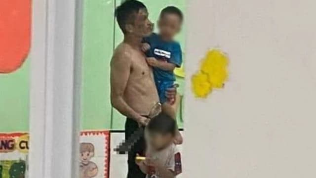 越南男子持刀闯幼儿园 挟持两名孩童