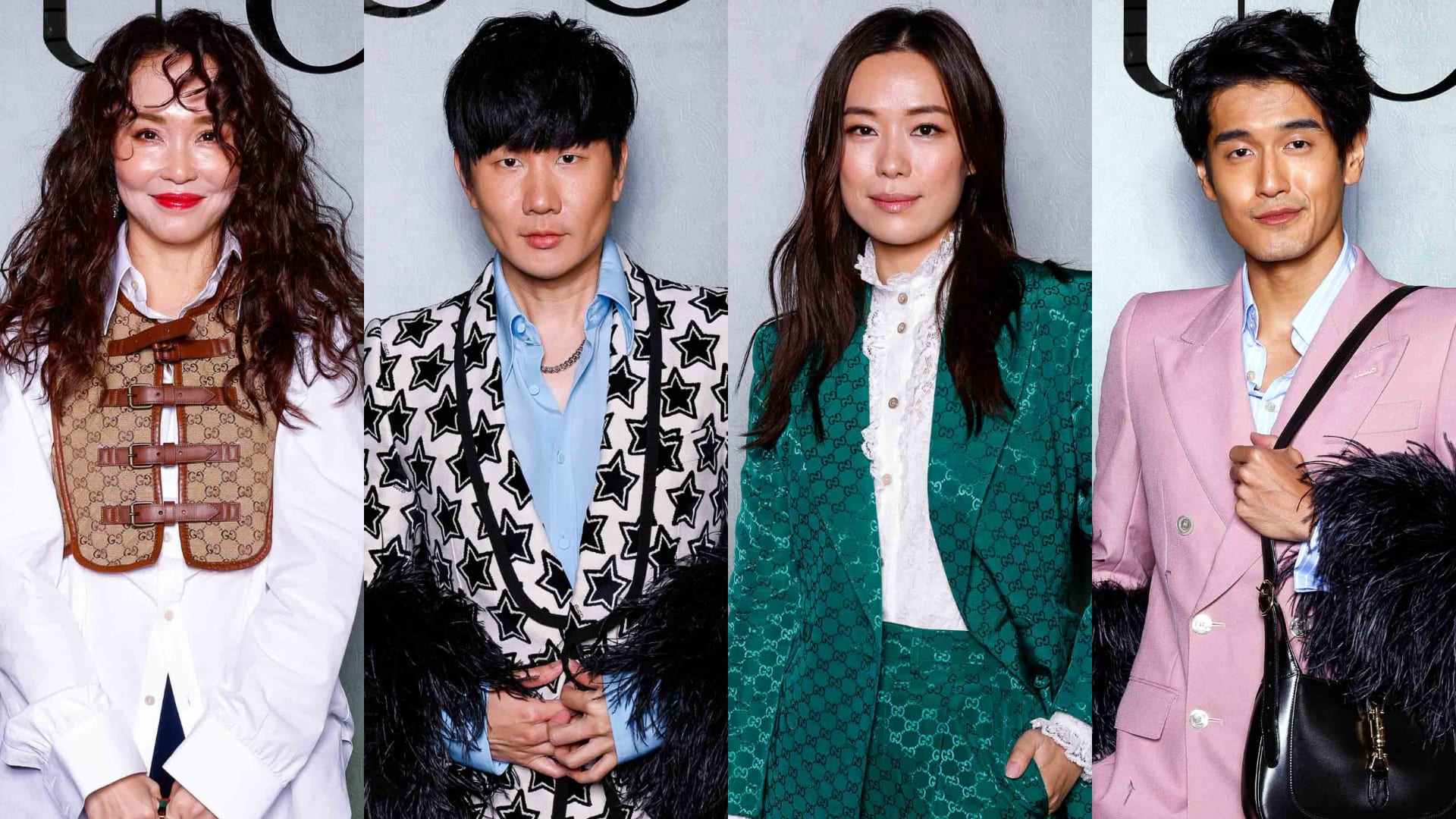 Fann Wong, JJ Lin, Rebecca Lim, Nathan Hartono & More Graced The Gucci Flagship Reopening At MBS In Very Eye-Catching Outfits Fann Wong, JJ Lin, Rebecca Lim, Nathan Hartono & More Graced The Gucci Flagship Reopening At MBS In Very Eye-Catching Outfits