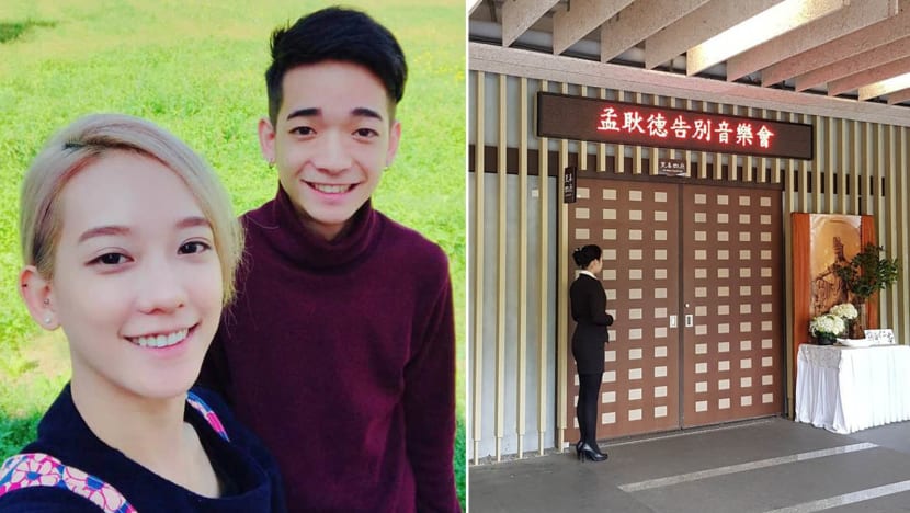 Summer Meng bids tearful goodbye to her younger brother