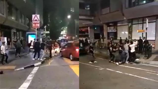 乌节路豪杰大厦斗殴事件 警方：三男被捕明面控