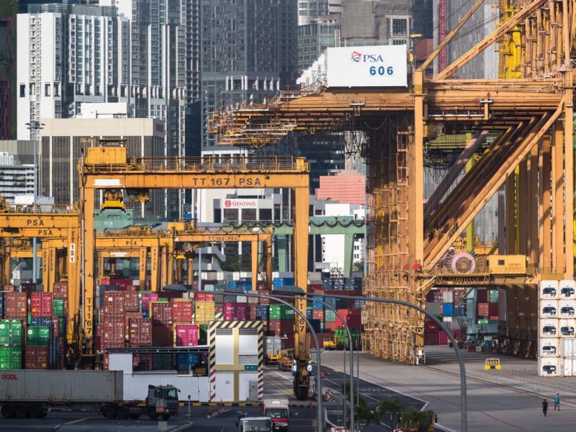 A 44-year-old Malaysian died when the prime mover he was driving plunged into the sea at Keppel Terminal (pictured) on Jan 31, 2023. A 44-year-old Malaysian died when the prime mover he was driving plunged into the sea at Keppel Terminal (pictured) on Jan 31, 2023.