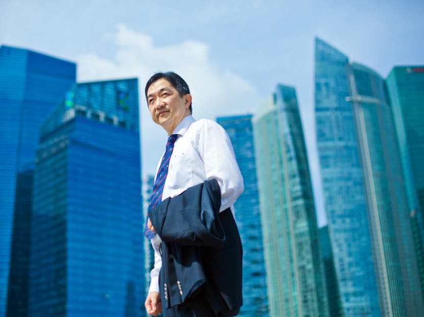 Mr John Soh Chee Wen, a Malaysian businessman, poses for a photograph in Singapore, on Jan 31, 2016. Photo: Bloomberg