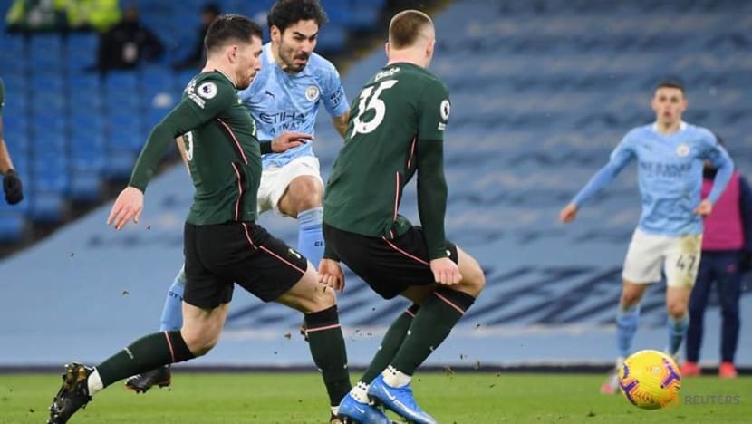 Football: Gundogan strikes again as Man City sink Spurs Football: Gundogan strikes again as Man City sink Spurs