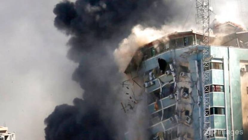 Israel dakwa Hamas hadang isyarat pertahanan udara dari bangunan media Gaza yang dimusnah