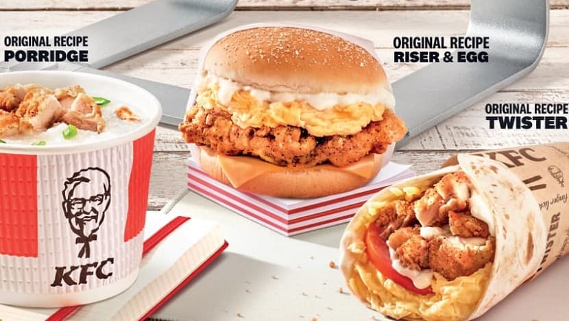 Menu terkini sarapan KFC tawar 11 makanan digemari ramai 