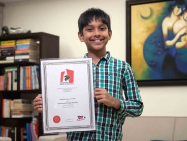 Boy, 12, breaks Singapore record for most digits of Pi memorised