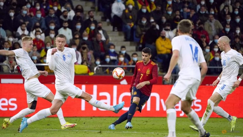 Morata and Sarabia at the double as Spain beat Iceland 5-0 Morata and Sarabia at the double as Spain beat Iceland 5-0