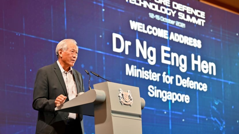 Military use of artificial intelligence has potential for ‘destruction and disruption’: Ng Eng Hen