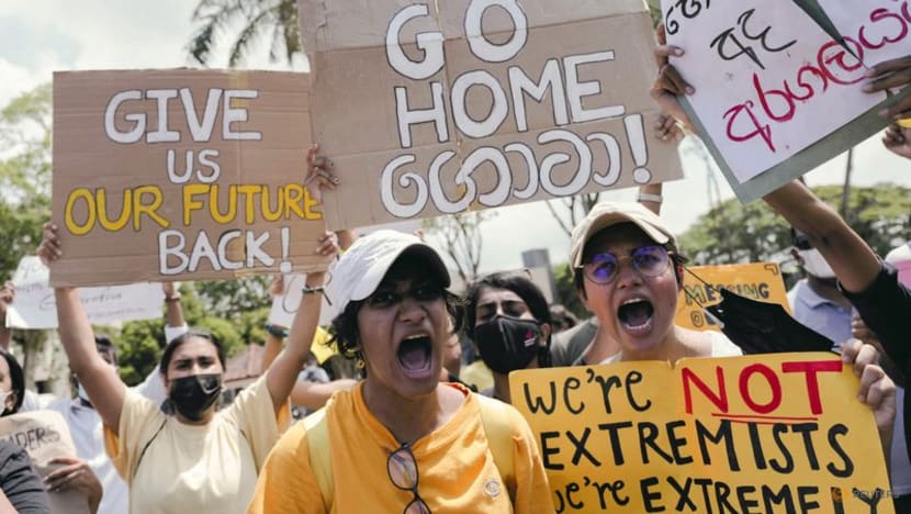In stunning reversal, protests leave Sri Lanka's ruling dynasty teetering In stunning reversal, protests leave Sri Lanka's ruling dynasty teetering