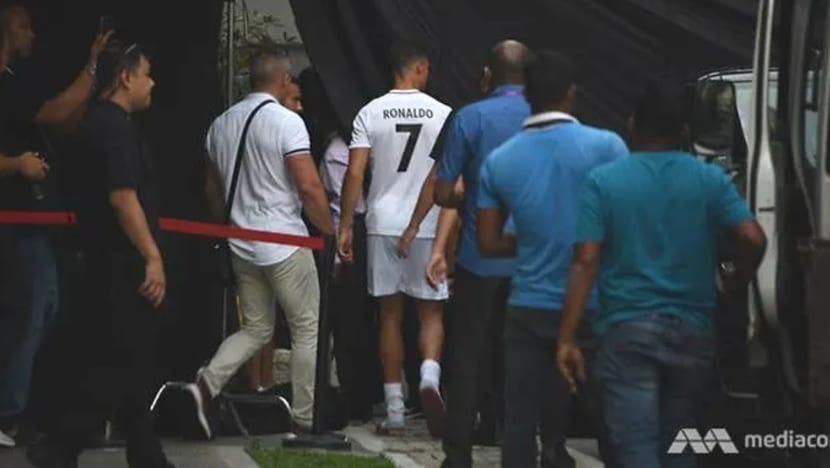 Cristiano Ronaldo buat lawatan mengejut ke Hab Tampines Kita