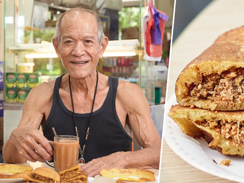 The buff 72-year-old first sold the pancakes when he was just eight years old.