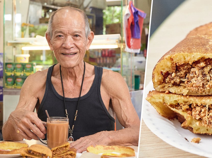 The buff 72-year-old first sold the pancakes when he was just eight years old. The buff 72-year-old first sold the pancakes when he was just eight years old.