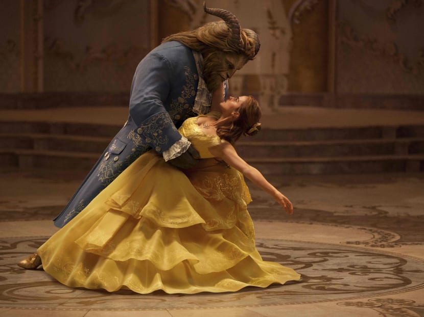 Emma Watson stars as Belle and Dan Stevens as the Beast in Disney's BEAUTY AND THE BEAST, a live-action adaptation of the studio's animated classic directed by Bill Condon. Photo: AP /Disney handout