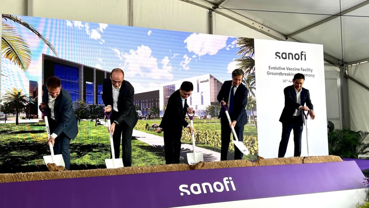 Sanofi memulai pembangunan fasilitas vaksin senilai S8 juta di Tuas