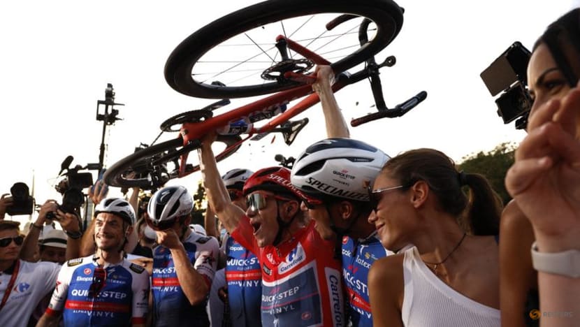 Evenepoel wins Vuelta a Espana for maiden Grand Tour title Evenepoel wins Vuelta a Espana for maiden Grand Tour title