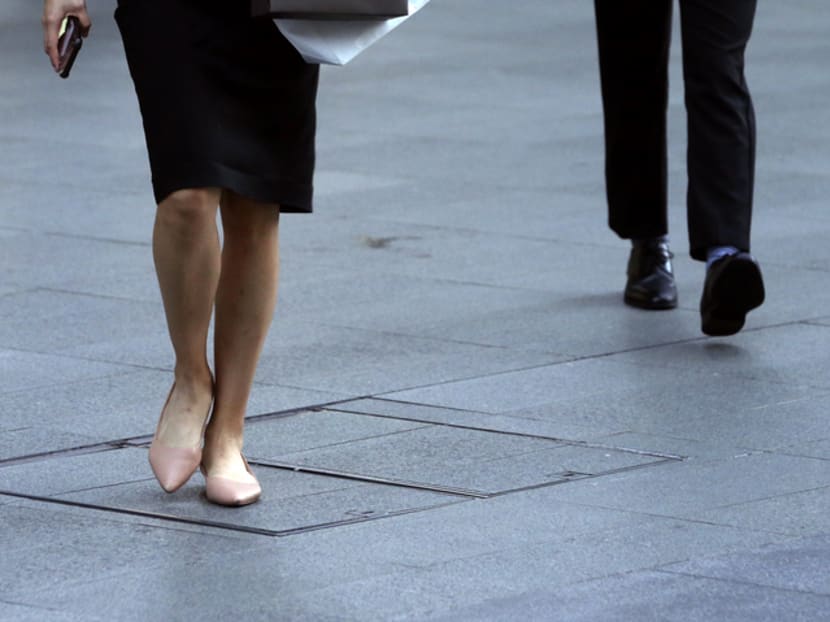 More women than men in a survey by the Singapore Chinese Chamber of Commerce and Industry said that they had experienced gender discrimination in the workplace. More women than men in a survey by the Singapore Chinese Chamber of Commerce and Industry said that they had experienced gender discrimination in the workplace.