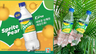 Pear-Flavoured Sprite From Korea Now Available At 7-Eleven S'pore