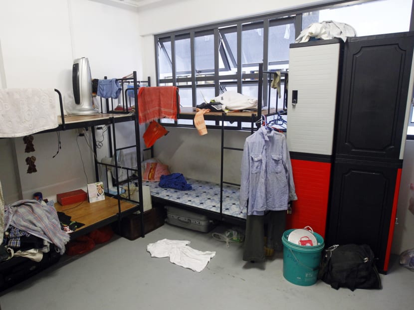 A foreign worker dormitory at Mandai Estate. TODAY file photo