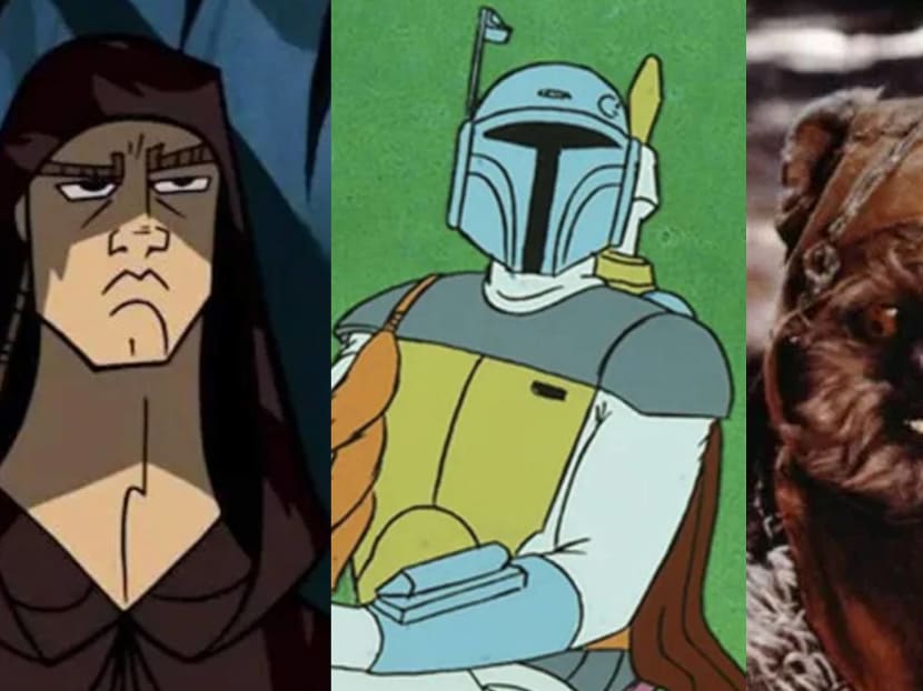 Star wars top movies animated