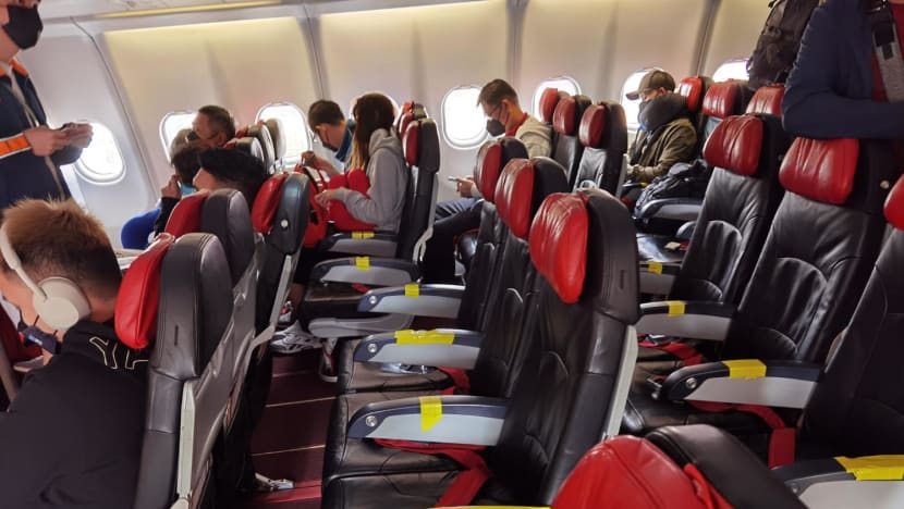 Tape seen on AirAsia plane seats were cosmetic repairs and a 'temporary measure': Airline