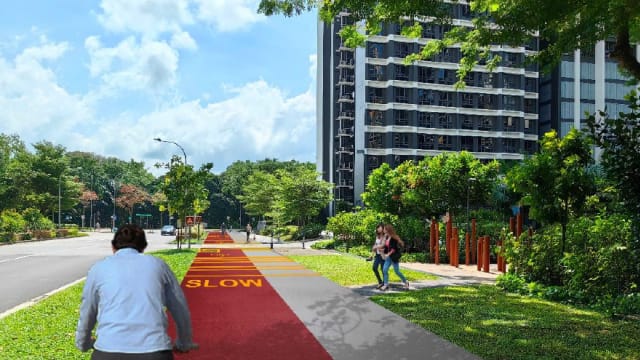 陆交局将分阶段在四区兴建脚踏车道