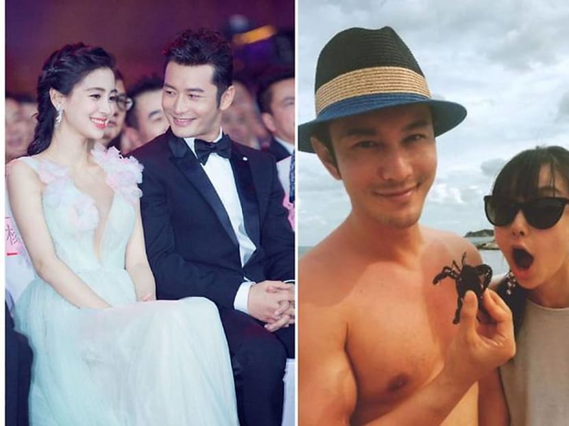Huang Xiaoming and Angelababy confirm pregnancy rumours.
