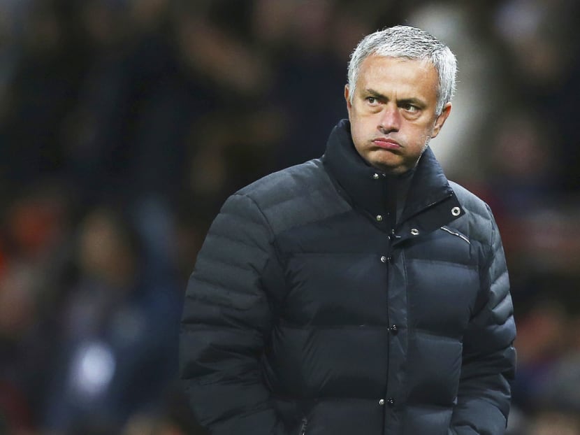 Jose Mourinho has not made a difference so far to Manchester United’s performance  in the football arena. PHOTO: AP